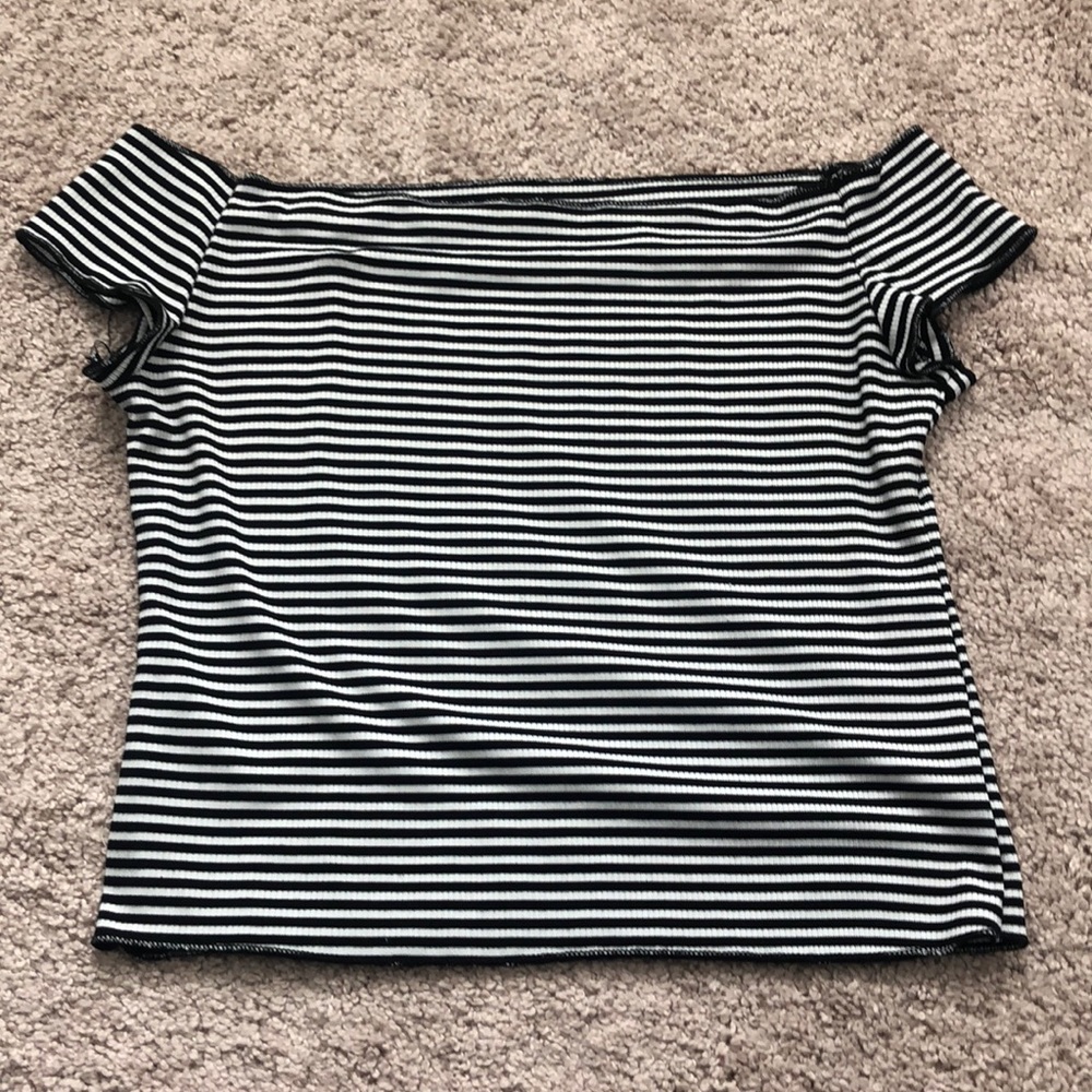Romwe off the shoulder top